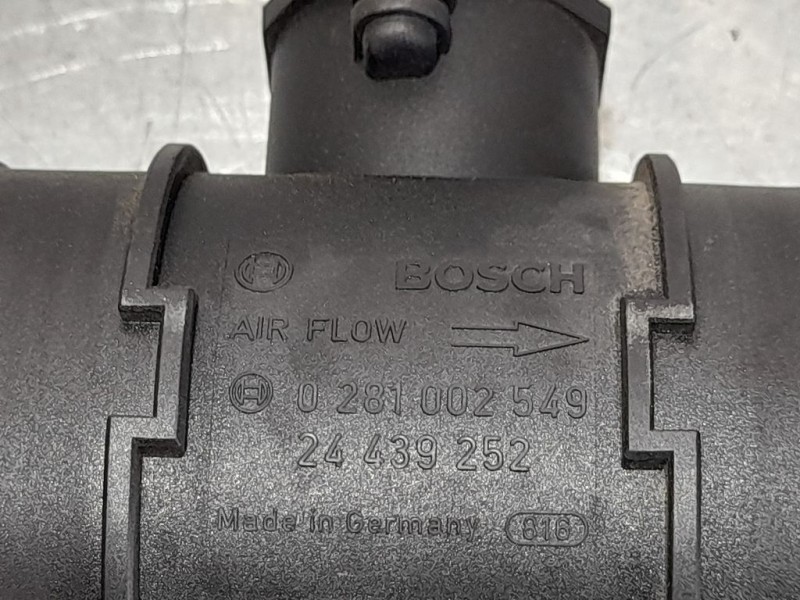 Recambio de caudalimetro para opel corsa c cosmo referencia OEM IAM 24439252 0281002549 