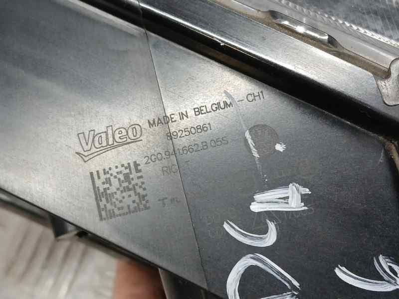 Recambio de faro antiniebla derecho para volkswagen polo advance referencia OEM IAM 2G0941662B 89250861 VALEO