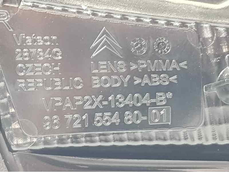 Recambio de piloto trasero derecho para citroën c4 lim. seduction referencia OEM IAM 967215548001  INTERIOR RAYADO