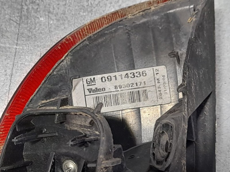 Recambio de piloto trasero izquierdo para opel corsa c cosmo referencia OEM IAM 09114336  VALEO