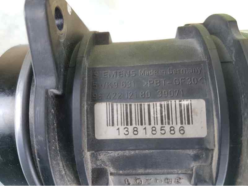 Recambio de caudalimetro para ford fusion (cbk) ambiente referencia OEM IAM 5WK9631 9642212180 SIEMENS