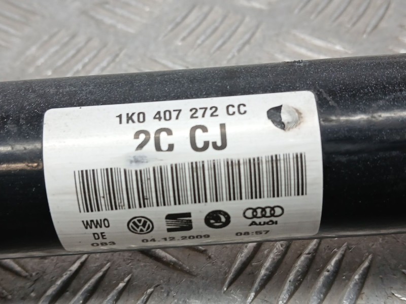 Recambio de transmision delantera derecha para audi a3 (8p1) 1.6 tdi referencia OEM IAM 1K0407272CC  