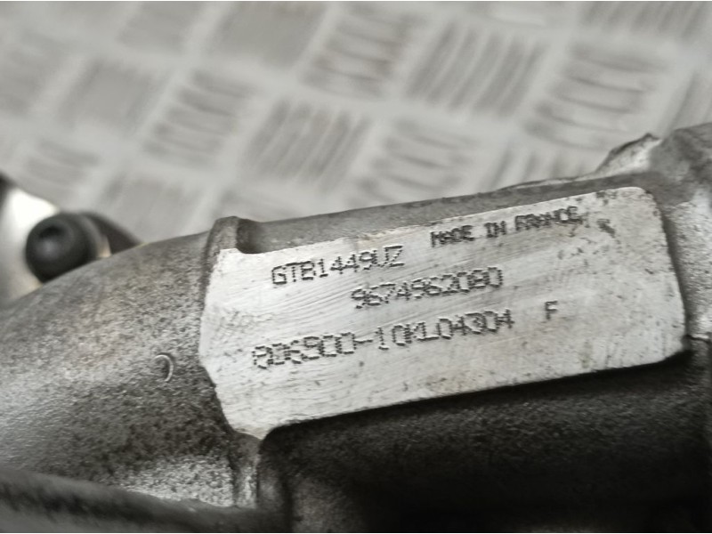 Recambio de turbocompresor para citroën c4 picasso 2.0 hdi fap cat (rh02 / dw10cted4) referencia OEM IAM 9674962080 GTB1449VZ CL