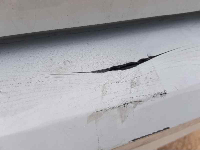 Recambio de paragolpes trasero para volkswagen polo advance referencia OEM IAM 2G6807421GRU  TOCADO