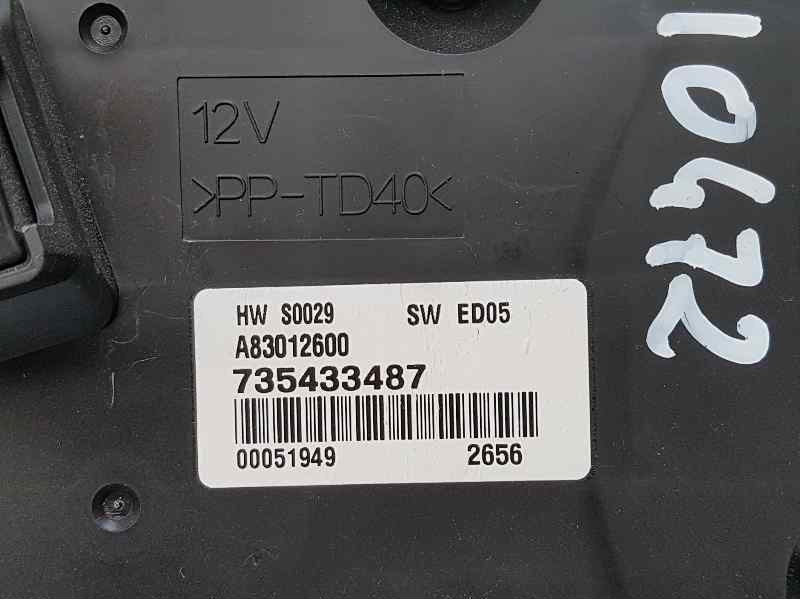 Recambio de mando climatizador para lancia ypsilon (101) 1.4 16v oro referencia OEM IAM 735433487 A83012600 DENSO