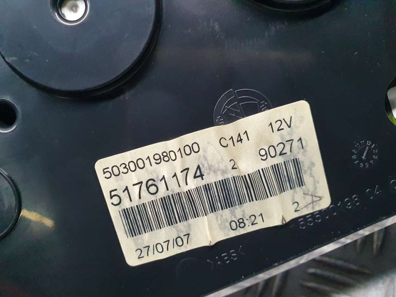 Recambio de cuadro instrumentos para fiat bravo (198) 1.9 dynamic multijet referencia OEM IAM 51761174 503001980100 