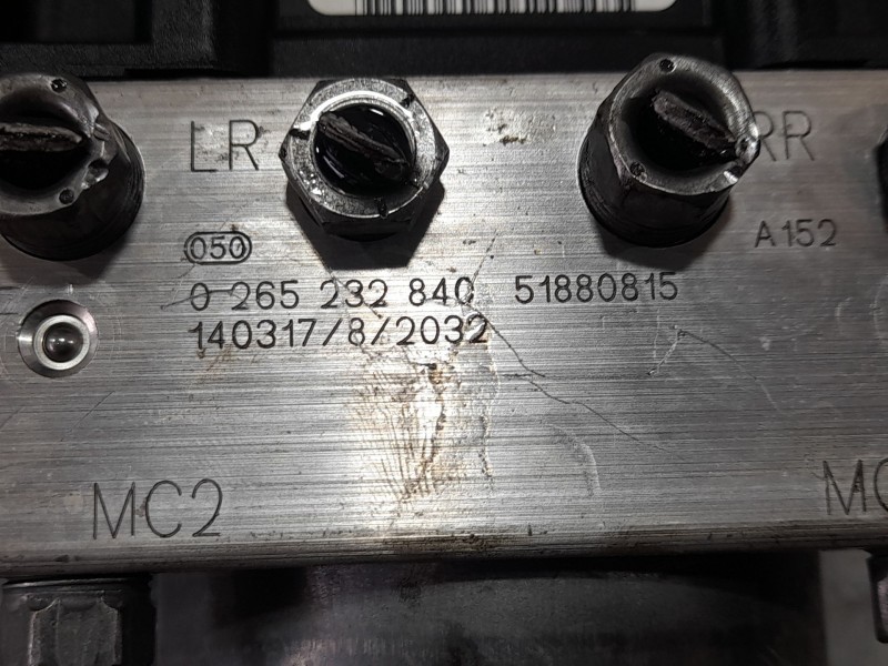 Recambio de abs para fiat 500 c (312_) 1.2 (312cxa1a, 312axa1a) referencia OEM IAM 71754854 0265232840 