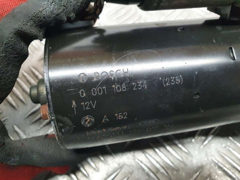 Recambio de motor arranque para fiat bravo (198) 1.9 dynamic multijet referencia OEM IAM 0001108234 BOSCH 