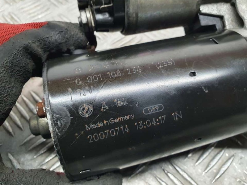 Recambio de motor arranque para fiat bravo (198) 1.9 dynamic multijet referencia OEM IAM 0001108234 BOSCH 
