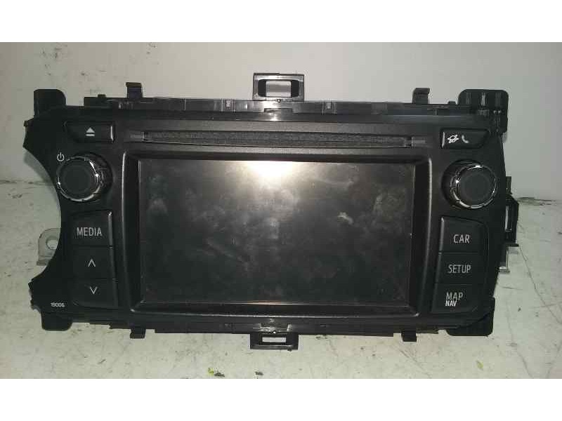 Recambio de sistema navegacion gps para toyota yaris active referencia OEM IAM 1350007620E101 861400D010 FUJITSU TEN