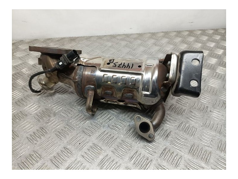 Recambio de catalizador para kia rio (yb) hibrid referencia OEM IAM 22F25A2073 W07401 FAURECIA