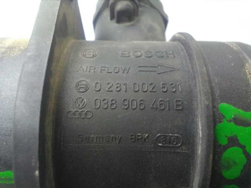 Recambio de caudalimetro para seat leon (1m1) 1.9 tdi referencia OEM IAM 038906461B 0281002531 BOSCH