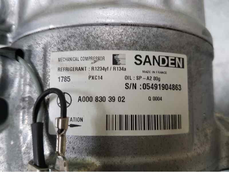 Recambio de compresor aire acondicionado para mercedes-benz clase c coupe (w205) c 220 d (205.304) referencia OEM IAM A000830390