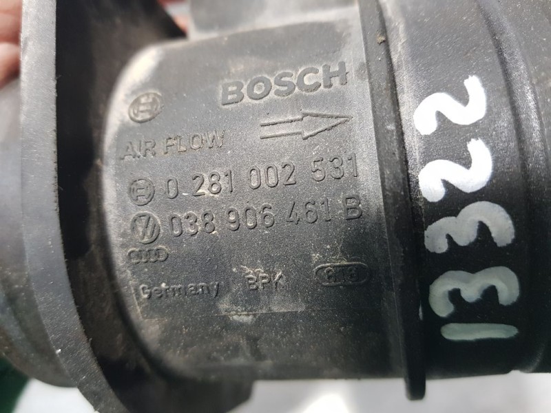 Recambio de caudalimetro para volkswagen caddy ka/kb (2k) kombi referencia OEM IAM 038906461B BOSCH 0281002531