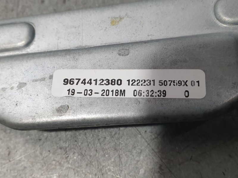 Recambio de elevalunas delantero derecho para citroën c-elysée shine referencia OEM IAM 9674412380  ELÉCTRICO
