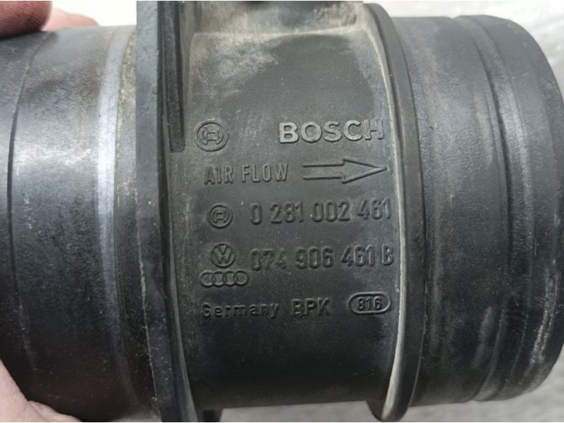 Recambio de caudalimetro para volkswagen touareg (7la) tdi v10 referencia OEM IAM 074906461B 0281002461 BOSCH