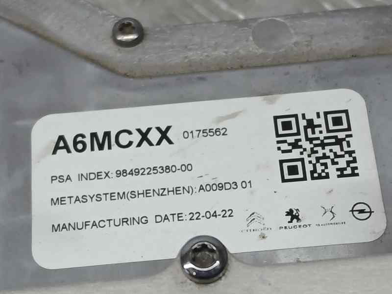 Recambio de convertidor para peugeot 2008 (p1) e-active referencia OEM IAM 9849225380 98338854680 