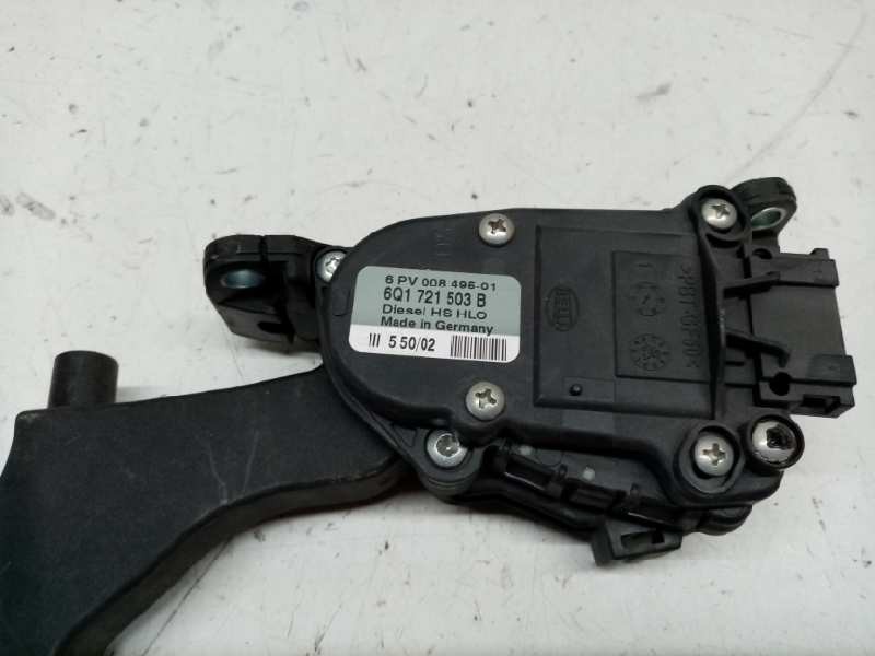 Recambio de potenciometro pedal para seat toledo (1m2) 1.9 tdi referencia OEM IAM 6Q1721503B  