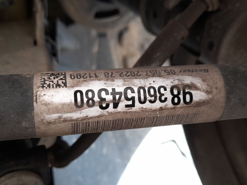 Recambio de transmision delantera izquierda para peugeot 208 ii (ub_, up_, uw_, uj_) 1.5 bluehdi 100 referencia OEM IAM 98360543