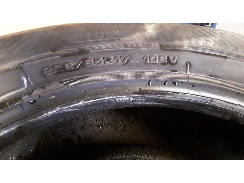 Recambio de neumatico pareja para neumaticos reutilizados - referencia OEM IAM 2256517106V GOODYEAR 225/65/17/106V