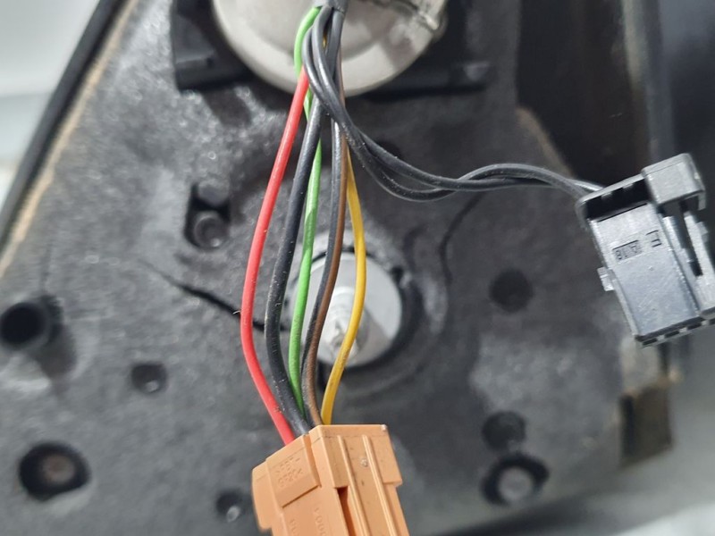 Recambio de retrovisor derecho para citroën c-elysée shine referencia OEM IAM   ELÉCTRICO 5 Y 2 CABLES