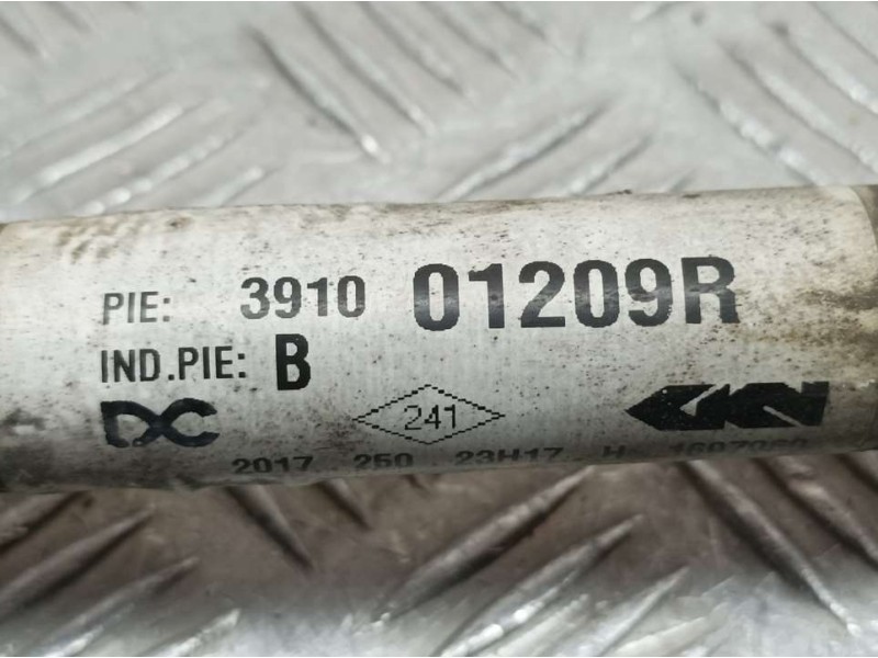 Recambio de transmision delantera derecha para renault kangoo profesional referencia OEM IAM 391001209R  