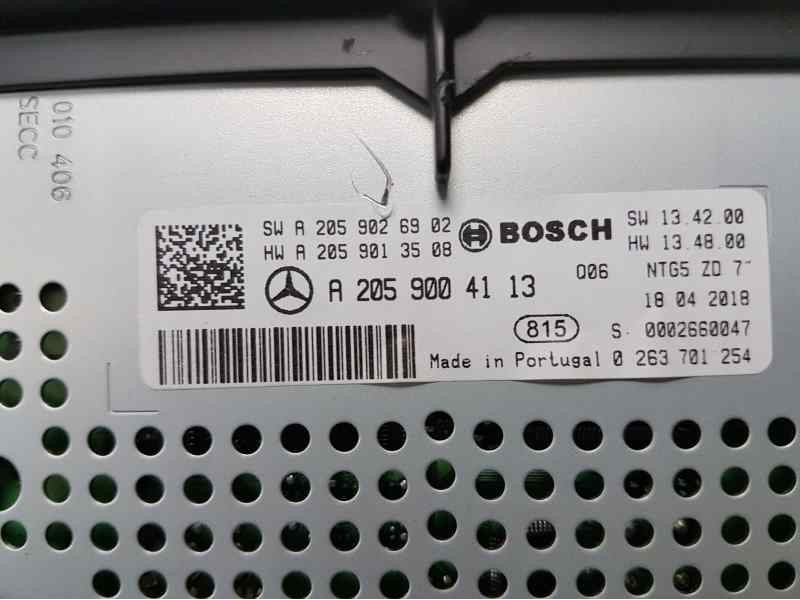 Recambio de pantalla multifuncion para mercedes-benz clase c coupe (w205) c 220 d (205.304) referencia OEM IAM A2059004113 BOSCH