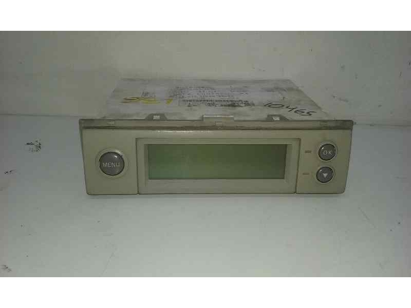 Recambio de pantalla multifuncion para nissan micra (k12e) acenta referencia OEM IAM   