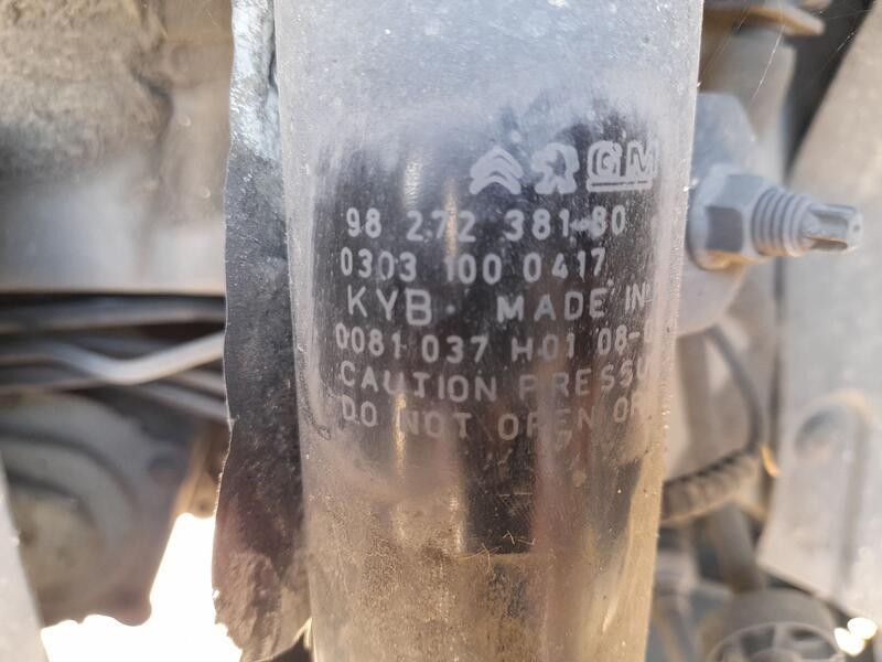 Recambio de amortiguador delantero izquierdo para opel crossland x / crossland (p17, p2qo) 1.5 turbo d (75) referencia OEM IAM 9