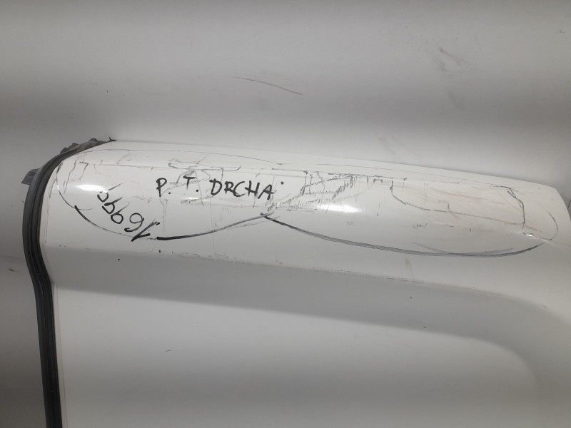 Recambio de puerta trasera derecha carga para fiat doblo cargo (263_) 1.6 d multijet referencia OEM IAM 52000031 TOCADA 