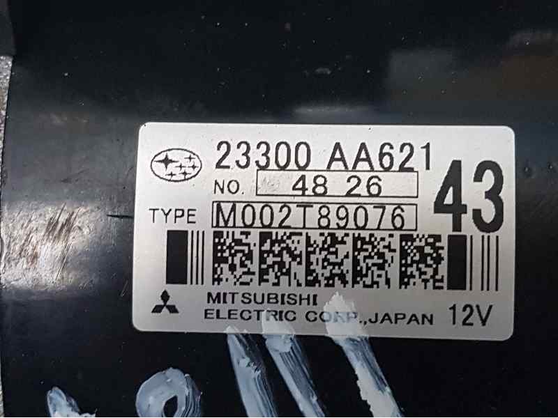 Recambio de motor arranque para subaru xv sport referencia OEM IAM 23300AA621 M002T89076 MITSUBISHI