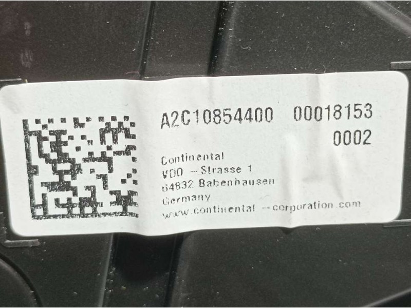 Recambio de cuadro instrumentos para seat ibiza (kj1) reference referencia OEM IAM 6F0920730 A2C10854400 CONTINENTAL