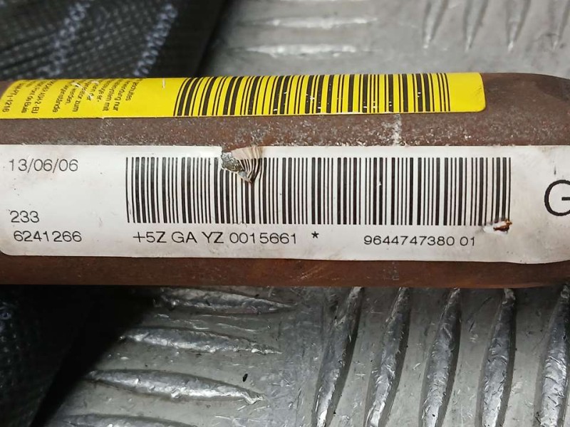 Recambio de airbag cortina delantero izquierdo para citroën c6 exclusive referencia OEM IAM 9644747380  