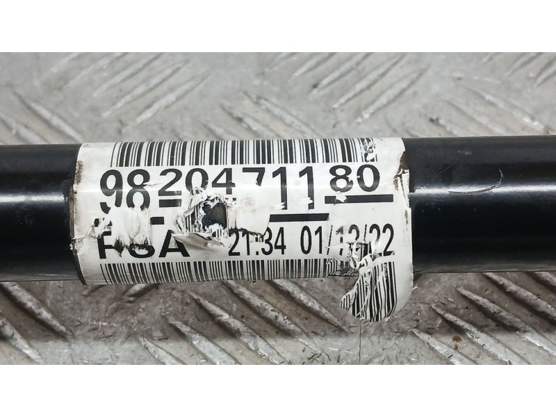 Recambio de transmision delantera derecha para fiat doblo furgoneta/monovolumen (510_, 511_) bluehdi 100 referencia OEM IAM 9820