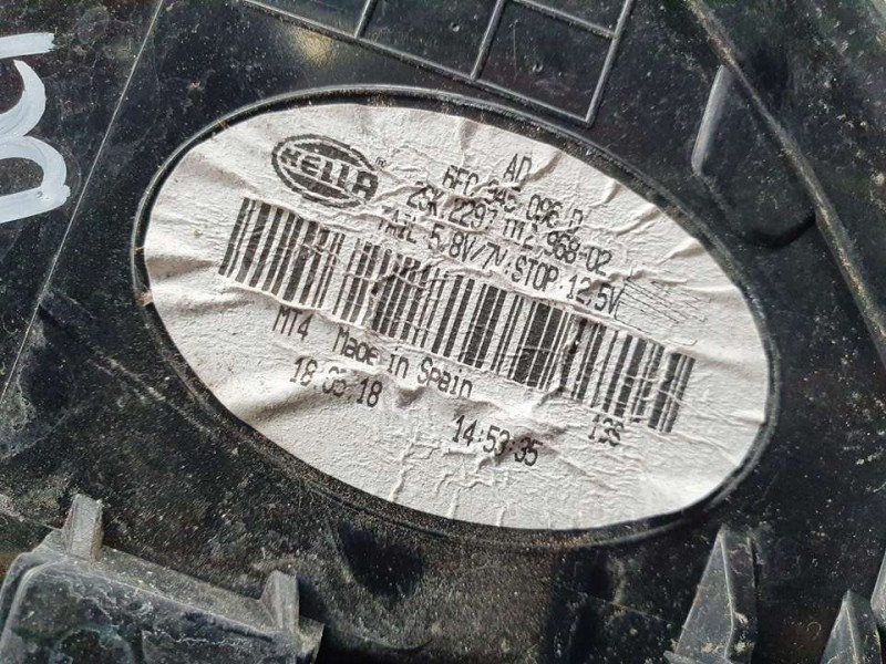 Recambio de piloto trasero derecho para seat ibiza (kj1) reference referencia OEM IAM 6F0945096D 2SK229701296802 HELLA