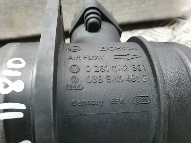 Recambio de caudalimetro para seat toledo (5p2) stylance / style referencia OEM IAM 038906461B 0281002531 