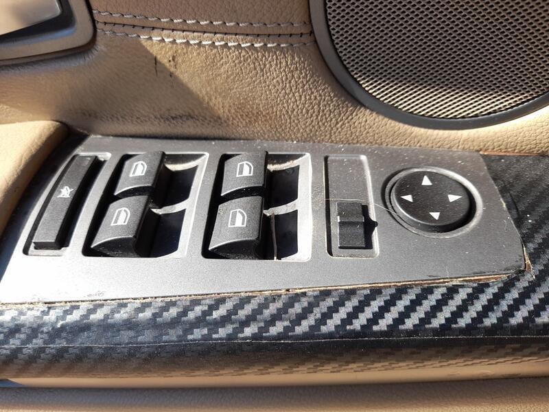 Recambio de mando elevalunas delantero izquierdo para bmw 7 (e65, e66, e67) 730 d referencia OEM IAM 61316915008 C/MANDO RETROVI