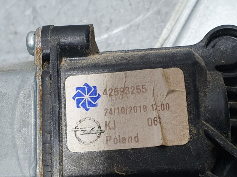 Recambio de elevalunas trasero izquierdo para opel mokka x innovation referencia OEM IAM 42693255 7 PINS ELECTRICO