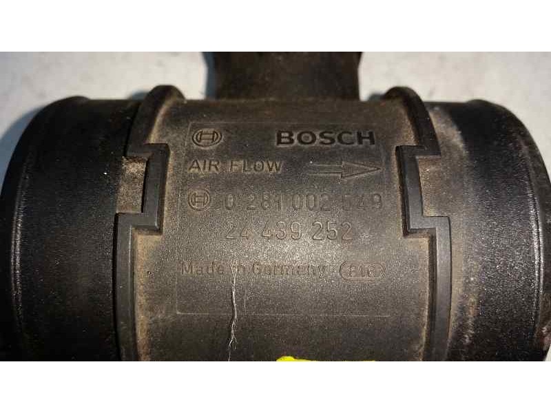 Recambio de caudalimetro para opel corsa c cosmo referencia OEM IAM 0281002549 24439252 BOSCH