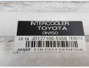 Recambio de intercooler para toyota auris luna referencia OEM IAM JD1271005350  