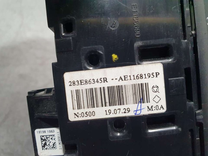 Recambio de mando multifuncion para renault clio v intens referencia OEM IAM 283E86345R AE1168195P C/ MANDO CIERRE CENTRALIZADO.