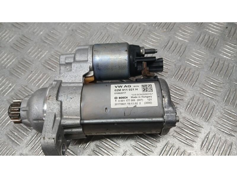 Recambio de motor arranque para seat ibiza (6p1) reference referencia OEM IAM 02M911021H BOSCH 0001177006