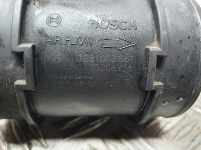 Recambio de caudalimetro para fiat doblo cargo (223) 1.9 jtd sx furg. panorama referencia OEM IAM 55206756 0281002861 BOSCH