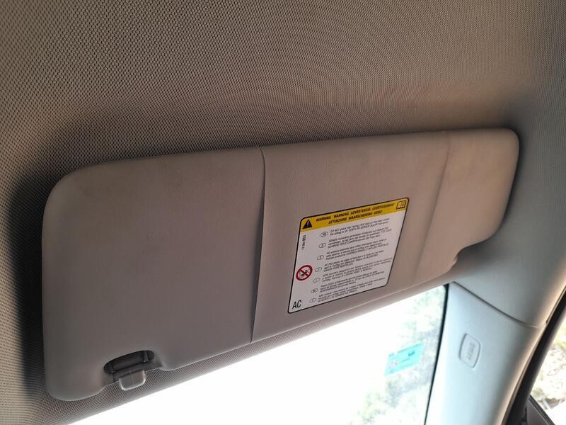 Recambio de parasol derecho para opel meriva b monospace (s10) 1.7 cdti (75) referencia OEM IAM 39022038  