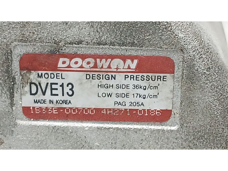 Recambio de compresor aire acondicionado para hyundai i40 i (vf) 1.7 crdi referencia OEM IAM 977013Z000 DOOWAN DVE13