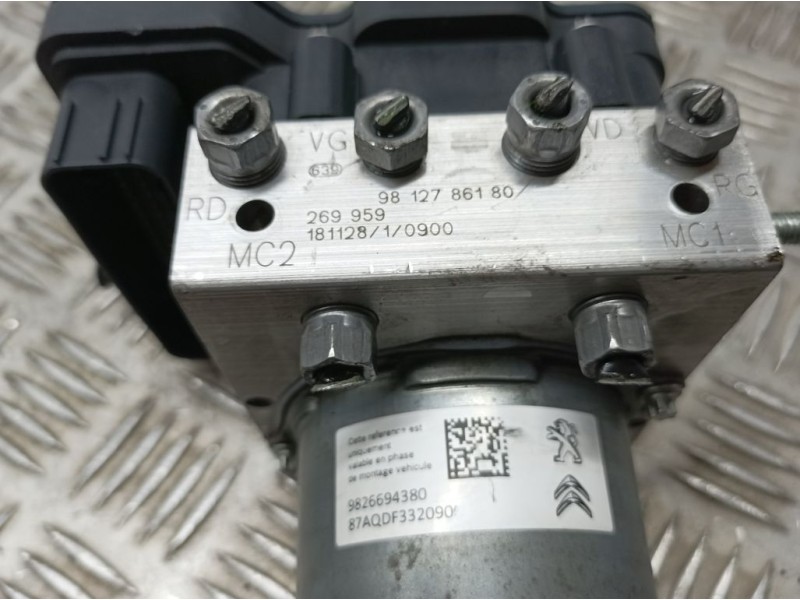 Recambio de abs para peugeot 3008 gt line referencia OEM IAM 9812786180 269959 