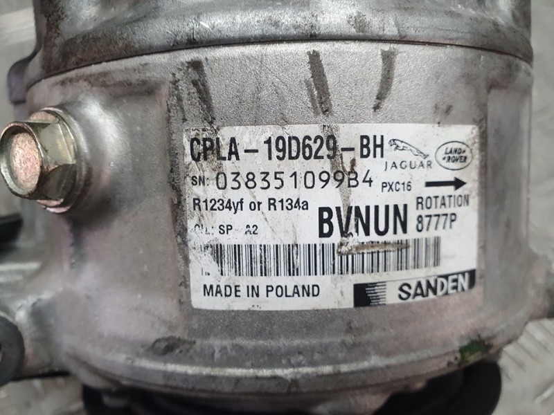 Recambio de compresor aire acondicionado para land rover range rover evoque evoque referencia OEM IAM CRLA19D629BH 038351099B4 S