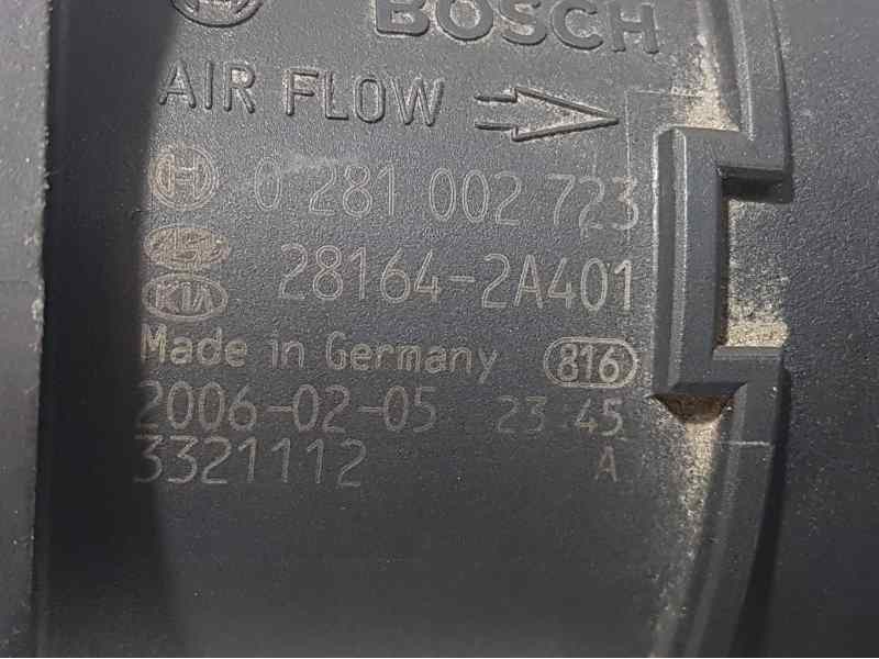 Recambio de caudalimetro para kia cerato 1.6crdi referencia OEM IAM 281642A401 0281002723 BOSCH