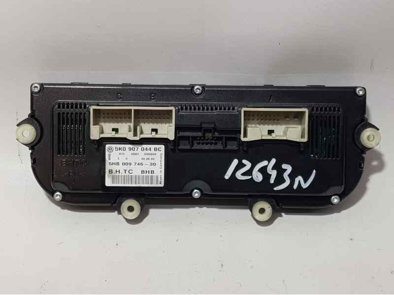 Recambio de mando climatizador para volkswagen golf vi (5k1) advance referencia OEM IAM 5K0907044BC 5HB00974630 BHTC