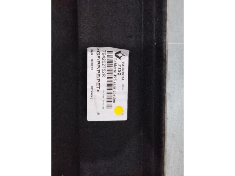 Recambio de bandeja trasera para renault scenic iii dynamique referencia OEM IAM 794202752R  